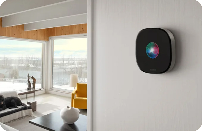 Control your home with your voice using Siri¹ or Alexa Built-in.